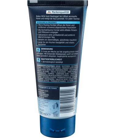 Whale Peeling gel for men facial cleansing with salicylic acid + niacinamide antiporeclogging antiimpurities for all skin types 100 ml - Buy Online on GoSupps.com