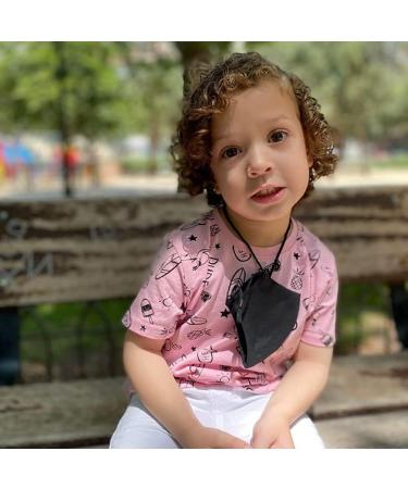 Anilev Set: 3 Reusable Washable Face Masks - Black Fabric 3-Layer Regulators Available in Large Medium & Small | International Shipping from Spain - Buy Online on GoSupps.com