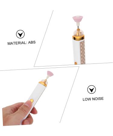 POPETPOP nail polisher electric manicure machine Portable File Machine portable nail manicure nail drill buffer rechargeable nail drill electric nail drill Nail Pen charging mode white abs 15.2X2X2CM White - Buy Online on GoSupps.com