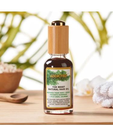 Addicted Beauty - The Reset Natural Hair Oil | Nourish & Revitalize Hair Globally - Buy Online on GoSupps.com