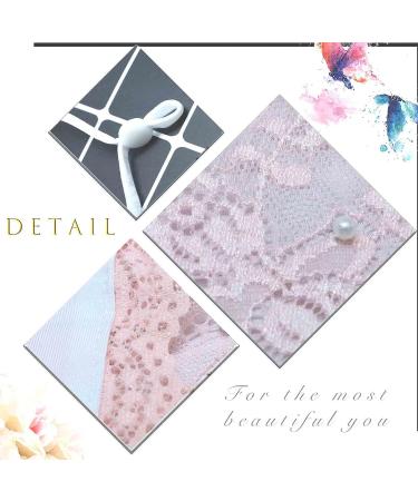 Yheakne Pink Pearl Face Cover Mask - Reusable Cotton Fashion Lace Mask for Women and Girls | Nightclub Facial Jewelry Accessories - Buy Online on GoSupps.com