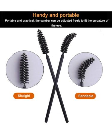 600 PCS Disposable Mascara Wands Eyelash Eyebrow Brushes - Makeup Applicator Kit - Buy Online on GoSupps.com