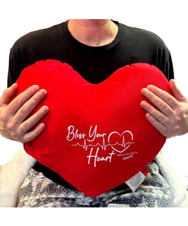Heart Pillow for Post-Surgery Recovery | Mastectomy & Open Heart Surgery | Get Well Soon Cardiac Patient Gift - Buy Online on GoSupps.com