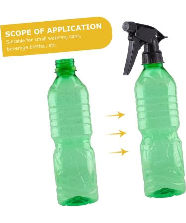 10pcs Sparkle Tops Spray Bottle Nozzle - Nasal Sprayer Trigger Replacement Pumps for Liquid Bottles - Black Glitter Lotion Pump Heads for Women - Buy Online on GoSupps.com