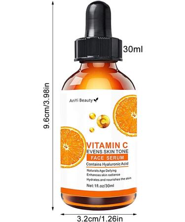 Vitamin C for Skin - Skin Care with Pure Organic Vitamin C - 1 Fl Oz Moisturizer for Daily Skin Care for Most Skin Types - Buy Online on GoSupps.com