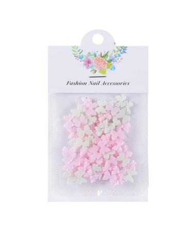 50pcs Mixed Color Resin Nail Embellishments Create Unique Designs Flat Back 3D Nails Art Decoration For Women Accessories For Nails Multi-Color