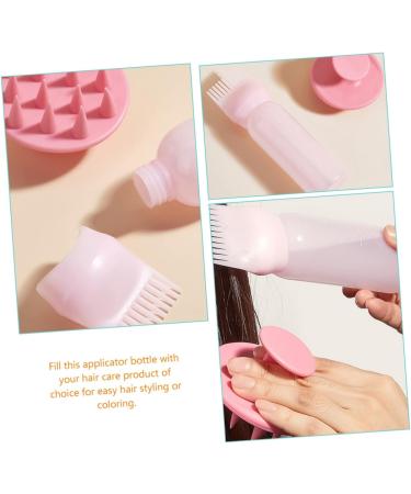 Healeved 2 Sets Hair Dye Bottle Applicator Bottle for Hair Root Comb Bottle Squeeze Root Comb Applicator Comb Bottle for Hair Coloring Comb Bottle for Hair Styling Comb Bottle for Hair Care - Buy Online on GoSupps.com
