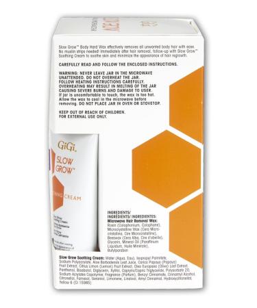 Buy GiGi Slow Grow Two-Step Body Hair Removal System - Smooth Skin Fast Shipping Worldwide - Buy Online on GoSupps.com