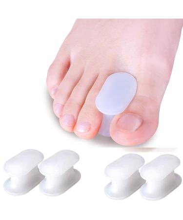 Buy NC Gel Toe Caps & Hallux Valgus Toe Spreaders | Silicone Toe Protection & Divider for Corrective Relief - Buy Online on GoSupps.com