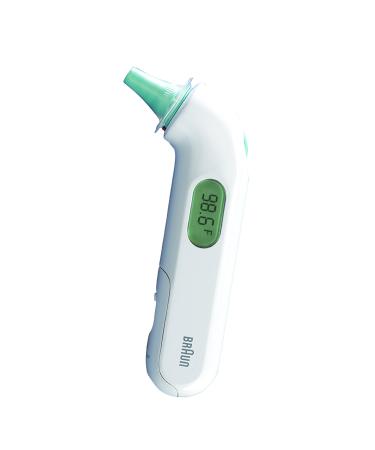 Braun Thermoscan3 Ear Thermometer for Babies, Kids, Toddlers and Adults, Display is Digital and Accurate, Thermometer for Precise Fever Tracking at Home, Reads Temperature in Seconds
