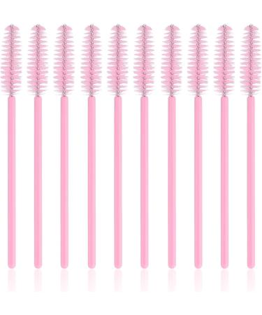 G2PLUS 100 PCS Pink Eyelash Brushes Spoolies - Disposable Mascara Wands for Eyelash Extensions - Buy Online on GoSupps.com