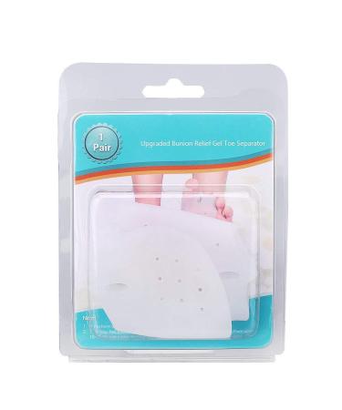 Silicone Bunion Corrector with Toe Separator and Gel Cushion - Pain Relief for Hammer Toe - Men and Women - Buy Online on GoSupps.com