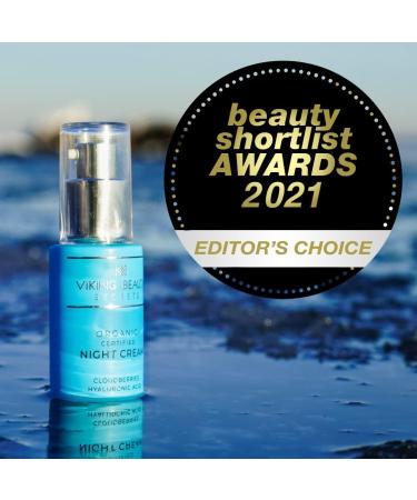 Buy Anti-Aging Night Cream with Nordic Berries & Hyaluronic Acid - Replenish Moisture - 1 Fl Oz - International Shipping - Buy Online on GoSupps.com