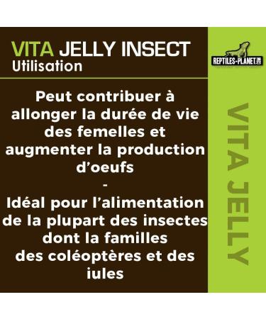 REPTILES PLANET Food Vita Jelly Mix Insects 10 Pcs - Buy Online on GoSupps.com