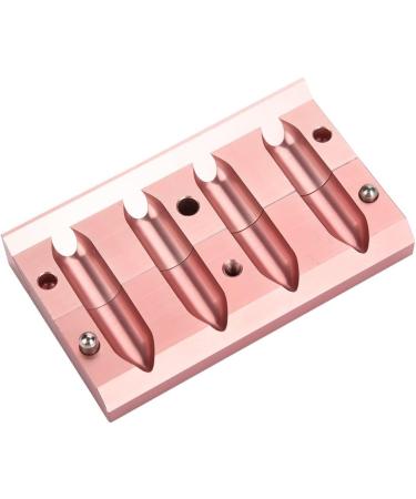 XingYue Direct DIY Lipstick Mold - Rose Gold Aluminum Alloy Lip Balm Maker Tool (4 Holes) - Buy Online on GoSupps.com