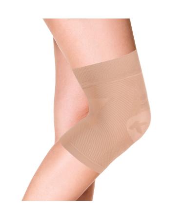 OrthoSleeve Knee Brace for ACL, MCL, Injury Recovery, Meniscus Tear, knee pain, aching knees, patellar tendonitis and arthritis (XL, Tan, Single) Natural X-Large (Pack of 1)