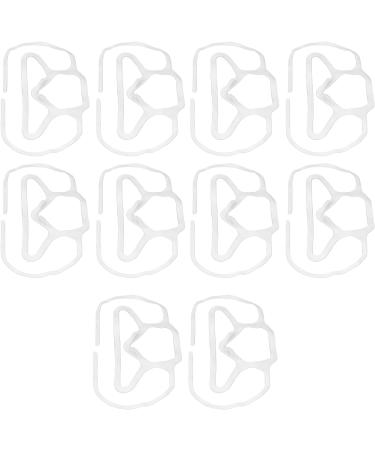 Reusable 10-Piece Mask Insert | Anti-Fog Flexible Folding Mask Holder for Travel (White) - International Shipping Available - Buy Online on GoSupps.com