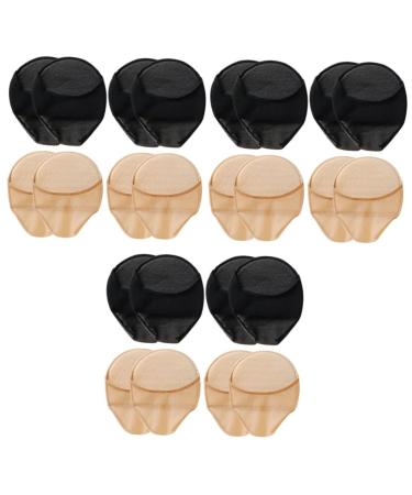 12 Pairs Half Socks Wear-Resistant Metatarsal Pads Washable Toe Socks Breathable Toe Socks Comfortable Metatarsal Pads Foot Supply Daily Use Toe Socks Non-Slip Toe Socks