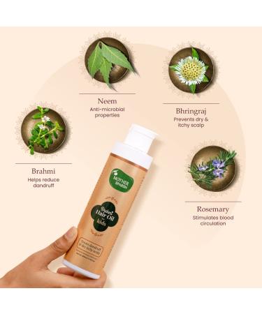 Brahmi Hair Oil for Kids - 200ml | Nourishing & Strengthening | Fast International Shipping - Buy Online on GoSupps.com