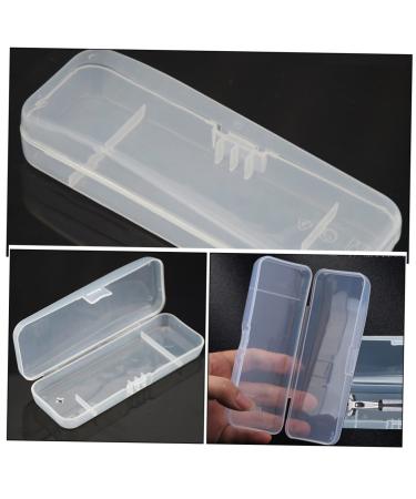 Minkissy 20-Pack Razor Storage Box - Travel-Friendly & Transparent Cases (14.7x5.7cm) | Safe & Convenient Razor Organization - Buy Online on GoSupps.com
