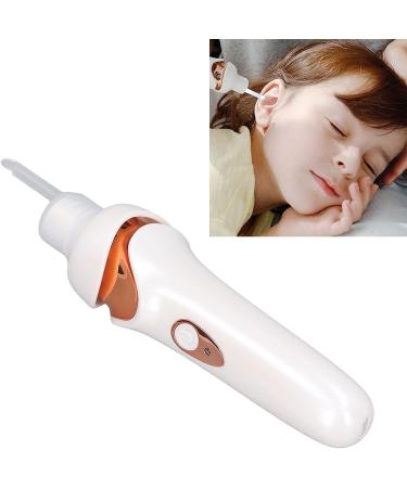 USB Rechargeable LED Electric Ear Wax Remover - Low Noise Safe Design (White) - Buy Online on GoSupps.com