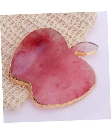 Didiseaon 1Pc Manicure Nail Nail Art Palettes Nail Art Nails Color Plate Resin Tools Makeup Palette Resin Nail Art Artist Mixing Palette Red Toning Nail Piece - Buy Online on GoSupps.com