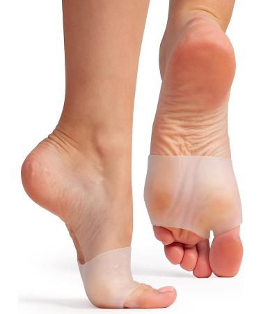 Metatarsal Pads Ball of Foot Cushions - Gel Forefoot Sleeves for Pain Relief - Men and Women - Buy Online on GoSupps.com