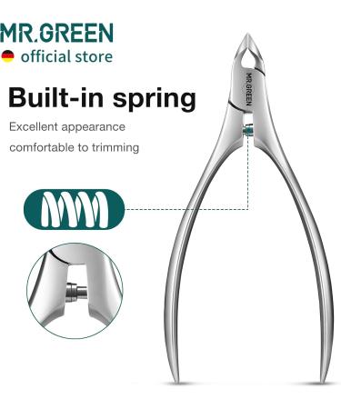 Mr. Green Nailhautplane - Innovative Nailhashears with Built-in Feder Clipper & Trimmer for Perfect Manicure | Premium Beauty Tools - Buy Online on GoSupps.com