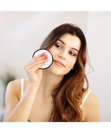 Dokeno 6 Pieces Washable Makeup Remover Pads Reusable Make-up Wipes Cotton Makeup Remover Pads Microfibre Cloths Facial Cleansing Sponges All Skin Types - Buy Online on GoSupps.com
