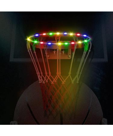 I0DO LED Basketball Hoop Light with Remote Control - Waterproof 16ft String Light for Rim and Backboard - Glow in The Dark Soccer Goalposts/Football Goal - Buy Online on GoSupps.com