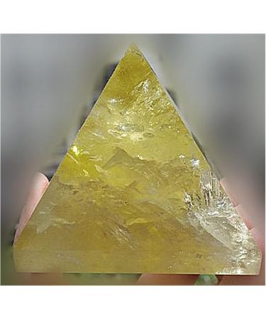 1pc Natural Citrine Quartz Crystal Pyramid Stone Crystal Reiki - Buy Online on GoSupps.com