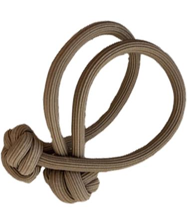 Hair Ties Prevent Hair Breakage Fashion Hair Ties Ribbons Khaki for Holiday - Buy Online on GoSupps.com