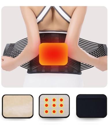 Ultra-Thin Summer Lumbar Spine Belt for Lower Back Pain Relief | Supports Herniated Disc & Sciatica | Women's XL & Black L Available - Worldwide Shipping - Buy Online on GoSupps.com