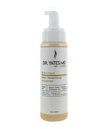 Dr. Yates MD - Reset Clarifying Shampoo with Apple Cider Vinegar Adds Body to Hair and Stimulates Growth (8 Fl Oz.)
