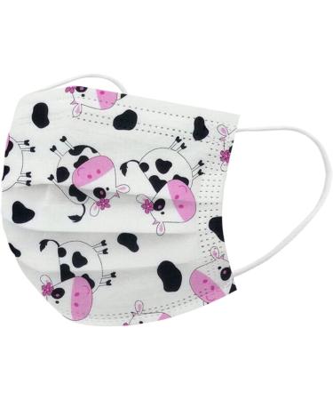10/50 Pcs Children's Disposable Mask Cartoon Cartoon Print Mouth Scarf With Melt Blown Face_Mask Kids Mouth Nose Protection 50pcs-e Kids - Buy Online on GoSupps.com