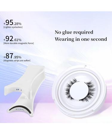 LFCFBH Magnetic Eyelashes with Applicator Reusable Lashes without Eyeliner No Glue & No Makeup Remover - Buy Online on GoSupps.com