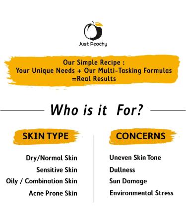 Just Peachy Pineapple-C Glow Boosting Serum With Vitamin C Hyaluronic And Kakadu I Non Irritating I Reduces Pigmentation | For Dull Uneven Skin | Face Serum 30 Ml - Buy Online on GoSupps.com