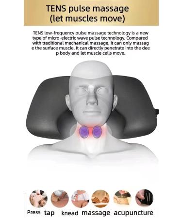 Cervical Traction Device for Neck Pain Relief | Soft Bandage for Back Shoulder & Headaches | Effective Cervical Relief - Buy Online on GoSupps.com