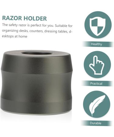 CIMAXIC Razor Holder & Stand for Men | Premium Aluminum Razor Hobel & Trimmer Guide - Buy Online on GoSupps.com