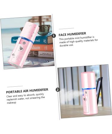 DRESSOOS 1pc Hydrating Instrument Air Humidifier Small Humidifier Mini Humidifier Home Humidifier Abs Pink - Buy Online on GoSupps.com