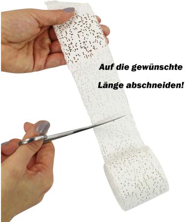 Romed Plaster Bandages - 24 Rolls x 2.7m for Baby Belly Casting | International Shipping - Buy Online on GoSupps.com