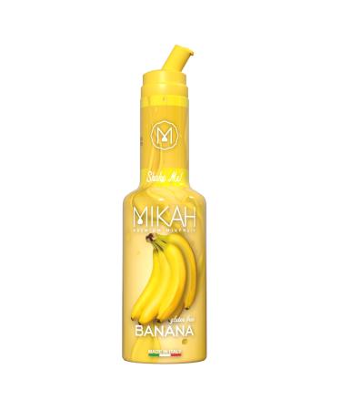 Hd srl Mikah Premium Mix Fruit Banana Rich in pulp For drinks and desserts Professional use 1kg 750ml