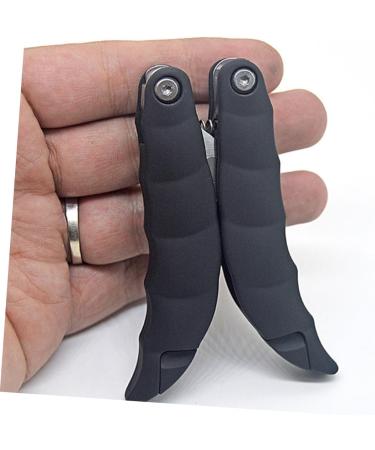 Healeved 1pc Folding Hawk Mouth Pliers Toenail Clipper for Thick Toenails Nail Clippers Ingrown Toenail Clipper Tool Pedicure Tool Handle Rubber and Plastic Multifunction Dead Skin Pliers - Buy Online on GoSupps.com