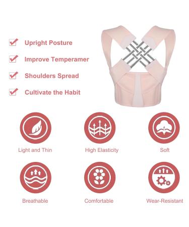 Buy Wusanna Back Straight Keeper - Posture Correction Belt for Men & Women | Pain Relief for Neck & Shoulders (XXL) - Buy Online on GoSupps.com