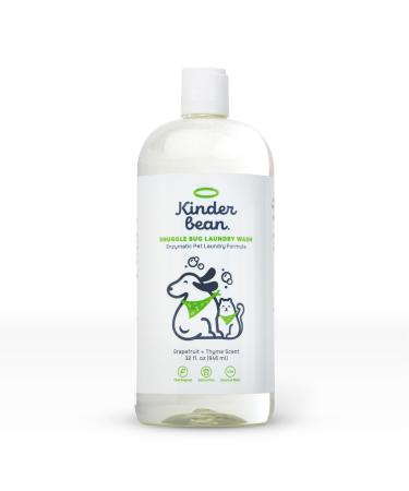 Dog and Cat Laundry Wash 32 oz. Enzyme Formula Pet Laundry Detergent Removes Pet Odors Cleans Stains from Cat Urine or Dog Urine Safe Laundry Odor Eliminator for Bedding Collars Toys 1