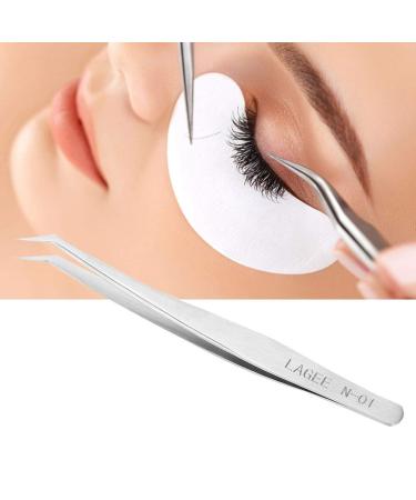 SunshineFace Stainless Steel Eyelash Extension Tweezers N-01 | Precision Tool for Perfect False Lashes | International Shipping Available - Buy Online on GoSupps.com