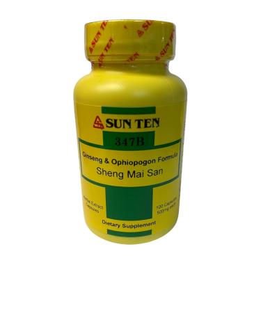 Sun Ten - Ginseng & Ophiopogon Formula Capsules/Sheng Mai San/ - 1 Pack