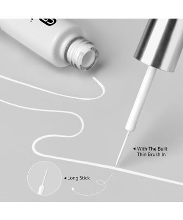 GAOY Gel Nail Polish Art Liner Set - Black & White for DIY French Manicure & Pedicure | International Shipping - Buy Online on GoSupps.com