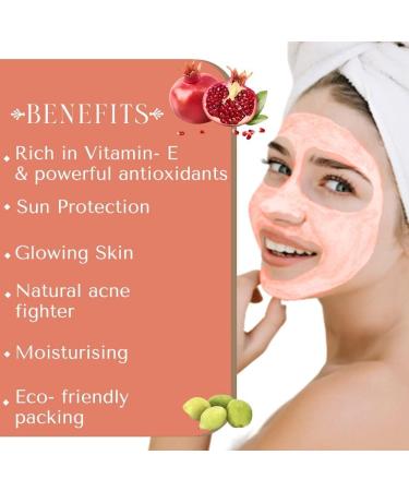  QURA QURA Ayurvedic Pomegranate & Plum Kakadu Powder | For Face Skincare Acne Spot Treatment | 100% Natural Ingredients | Moisturizes & Hydrates 100g - Himalayan Naturals - Buy Online on GoSupps.com