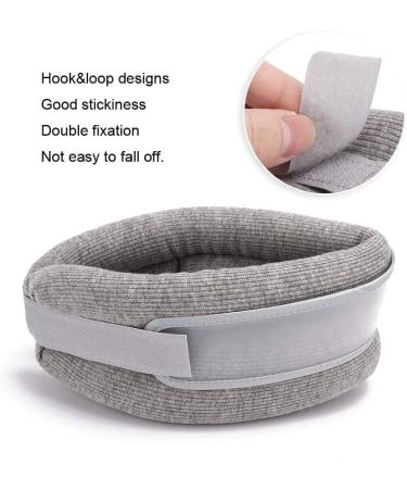 Jlaser Neck Protection Device - Adjustable Breathable Support Collar & Stretcher for Spine Pain Relief - Grigio Color - Buy Online on GoSupps.com